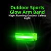 2Pcs Safety Luminous Arm Band 3 Modes Night Reflective Armband LED Light Armband  Cycling Activities