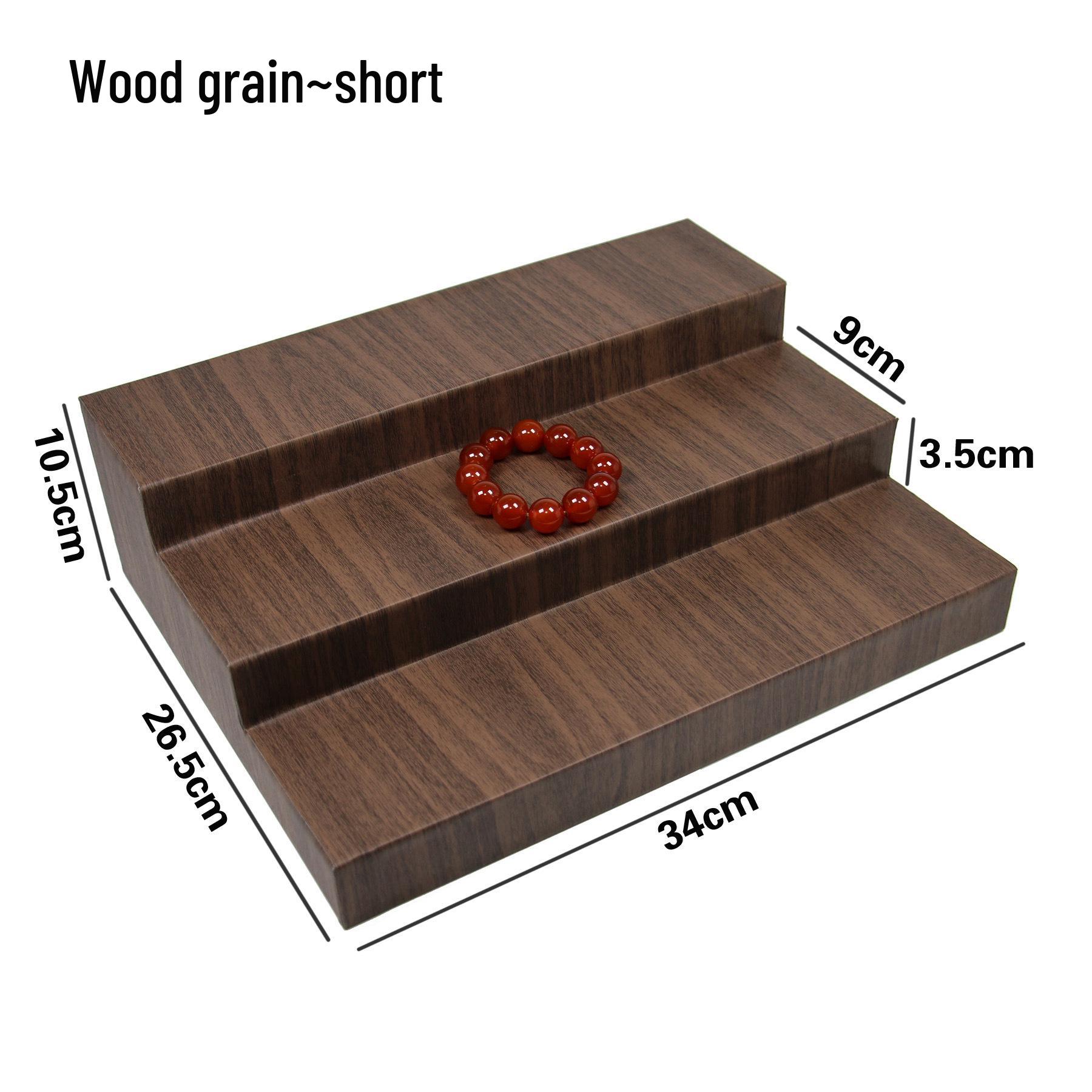 

Three-Tier Jade Jewelry Display Stand for Necklaces and Bracelets