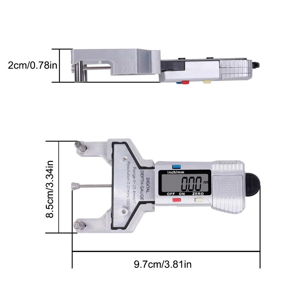 Belt Elastic Tensiometer Digital Display Belt Tension Gauge High Precision Belt Tension Tester for Voron 3D Printer