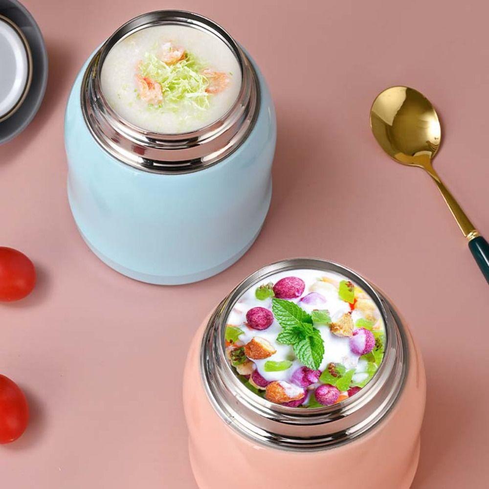 Leak-Proof Insulated Cup Large Capacity Thermos Bucket Vacuum Cup Thermal Breakfast Cup  Breakfast