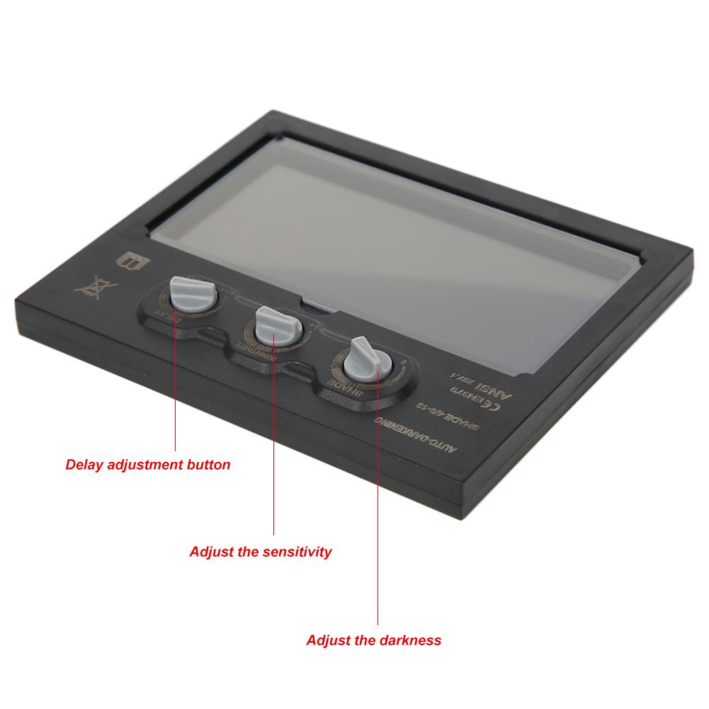 Welding Lens Solar Auto Darkening LCD Small Dimming Plate Welding Helmet Replacement Lens