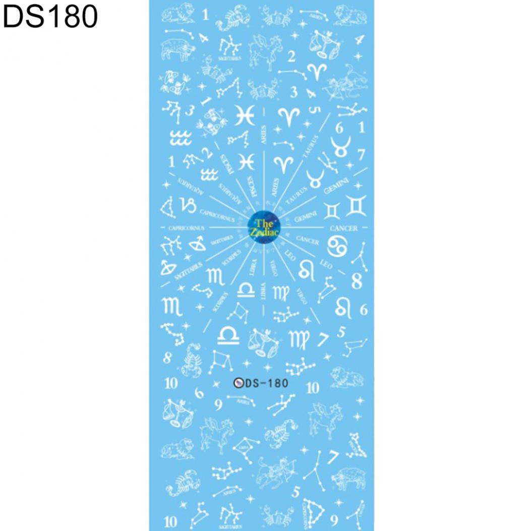 

Наклейки для ногтей своими руками, чтобы обернуть наклейки с водяными знаками для ногтей DS180