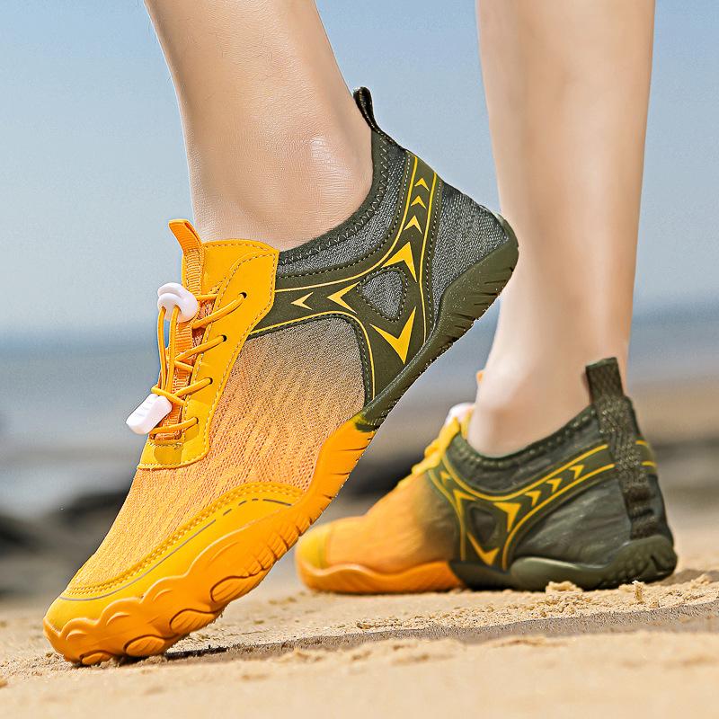 Męskie i Damskie Antypoślizgowe Buty do Wody do Canyoningu, na Plażę i do Nurkowania - Odporne na Zarysowania, Szybkoschnący Design.