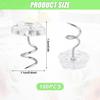 100 Pcs Bed Skirt P, Upholstery Twist P Bedskirts Holders or Fasteners Fabric and Slipcover P Spiral Push P with Clear Heads for Fixed Bed Skirt Sofa