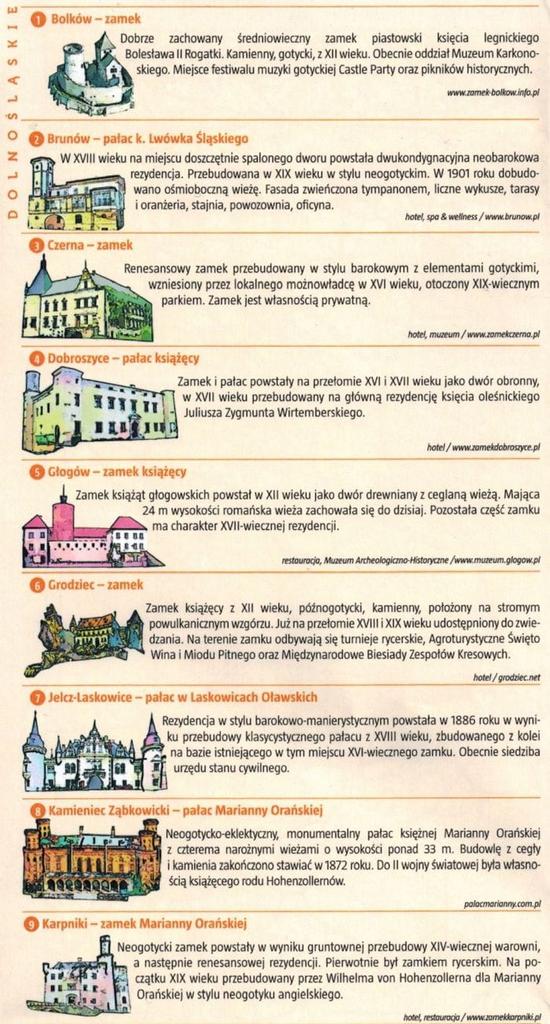 Polska 1:800 000. Mapa Turystyczna Zamków Polski. Wyd. 2025/2026. Neo-Pilot