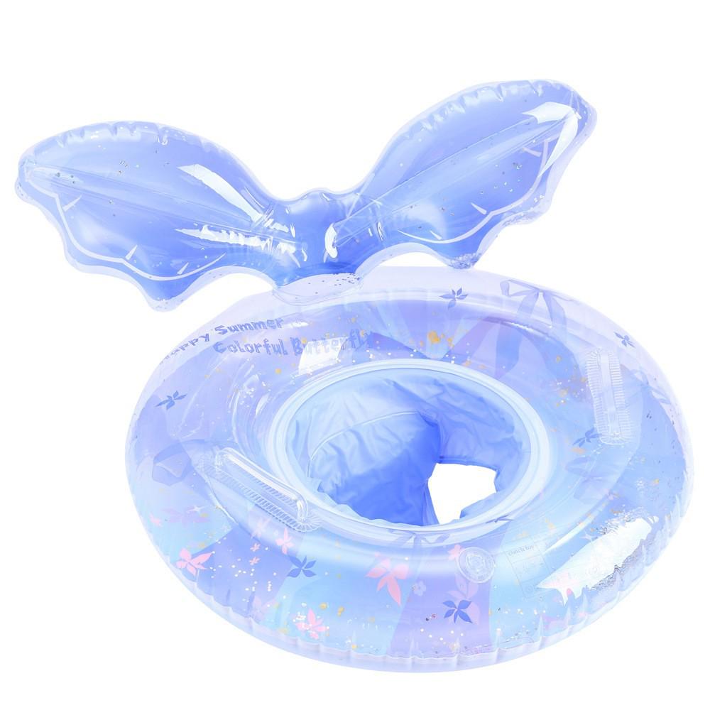 Xiao Lv Inflatable Baby Swim Ring with Removable Sunshade Canopy