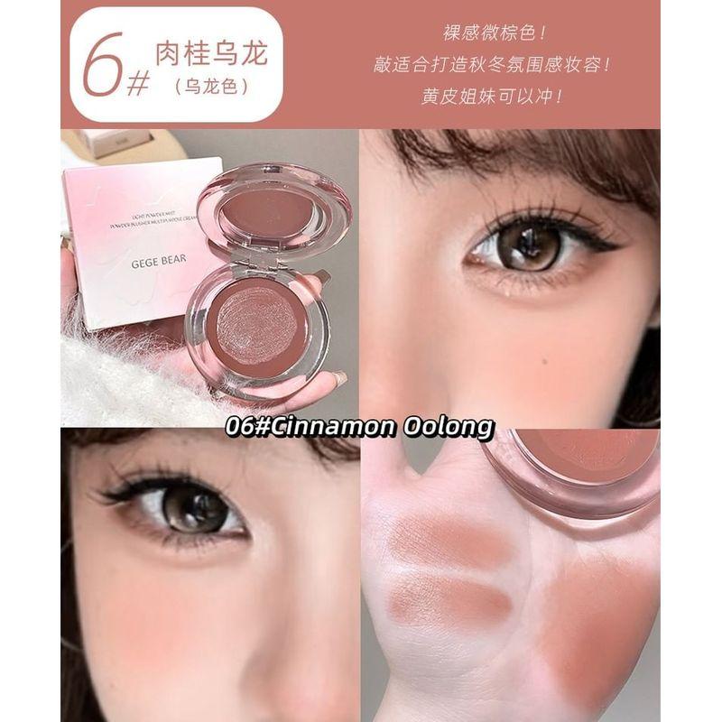 Gege Bear - Colorete en Polvo Bruma Ligera Multiusos en Crema - 4-6