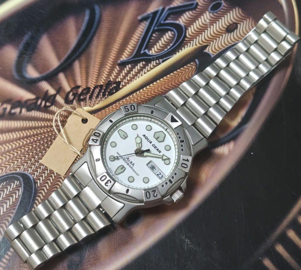 [USED] Seiko ALBA Diver Aqua Gear 200M Working Quartz
