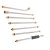 Pressure Washer Extension Wand Kit with 5 Nozzle Tips for Garden Lawn Agriculture Irrigation