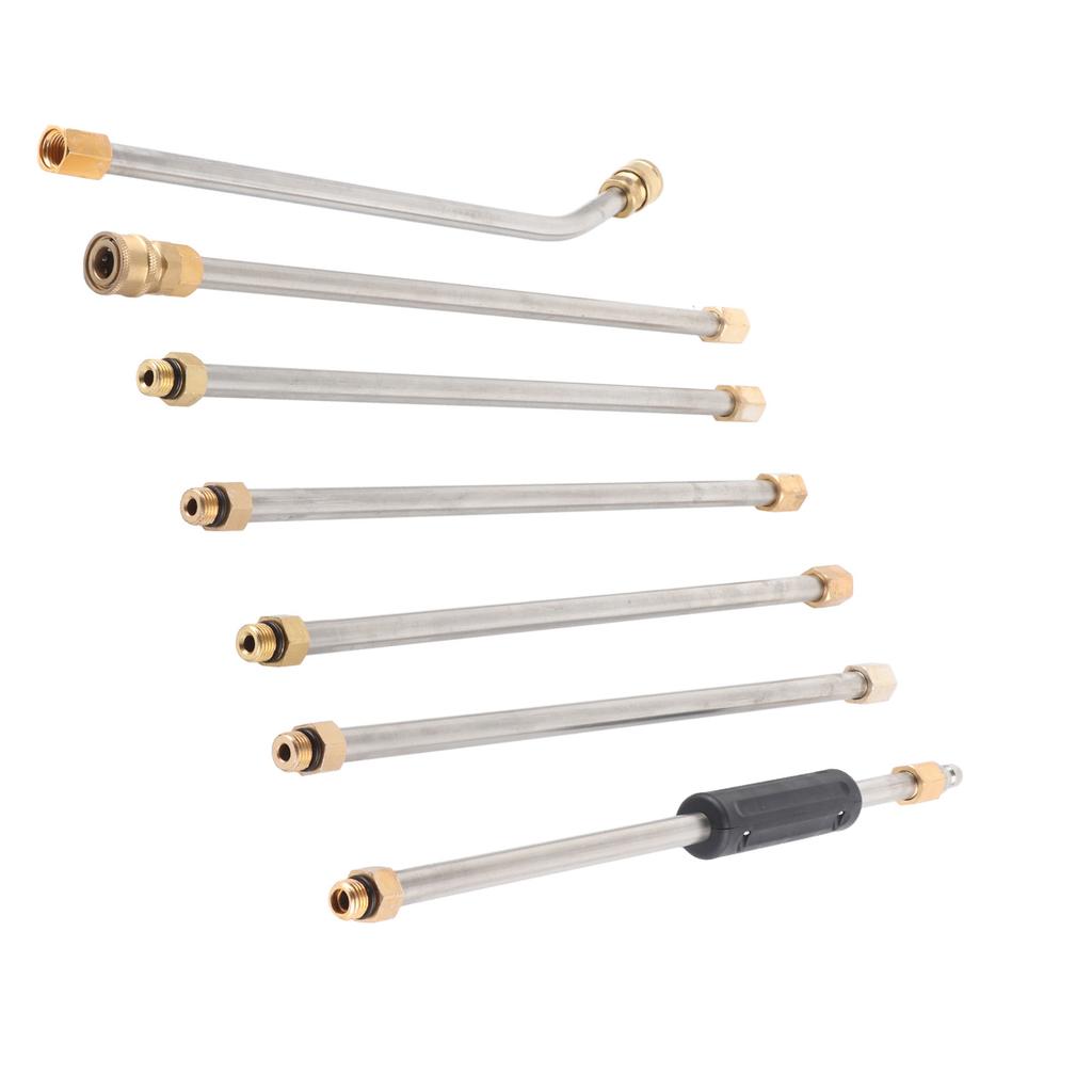 Pressure Washer Extension Wand Kit with 5 Nozzle Tips for Garden Lawn Agriculture Irrigation