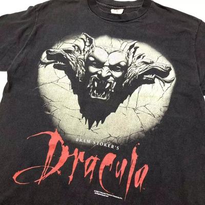 Bram Stokers Dracula T-Shirt Tops Tee Basic Schwarz Unisex Klassischer Stil Männer Frauen S-4XL