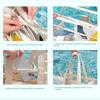 Large Capacity Swimming Storage Bag Waterproof Beach Handbag Simple Transparent Makeup Bag  Fitness