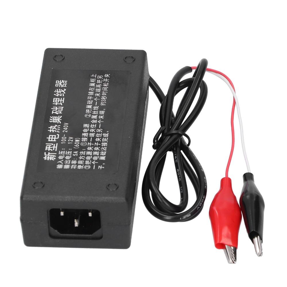 2pcs Set DC 12V 5A Output Beehive Wire Embedder Electric Embedder Heater  Apiculture Work