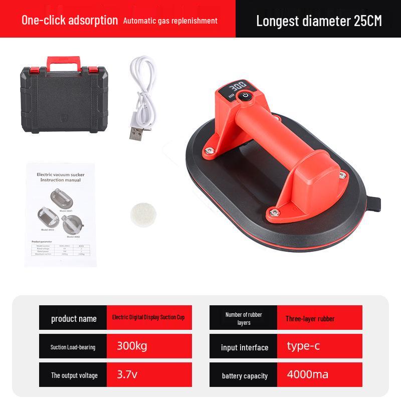 Сверхмощный электрический вакуумный подъемник с присоской с автоматическим запуском-остановом