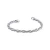 Twisted Non Fading Titanium Steel Simple Fashion Bracelet Bangle Unisex Jewelry