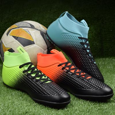 Männer Fußball Turnschuhe Hallenfußball Stiefel Hohe Knöchel Mann Schuhe Sport Fußball Boot Futzalki Fußball Turnschuhe Fußball Stollen Schuhe Kind