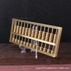 Brass Thirteen Spokes Large Square Pattern Practical Abacus Ornament Chinese Style Wedding Gift Decoration