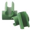 50pcs Plant Trellis Connector Clip Stake Clips For Fixed Garden Frame Rod Garden Supplies Plant Cages Supports PP Connectors