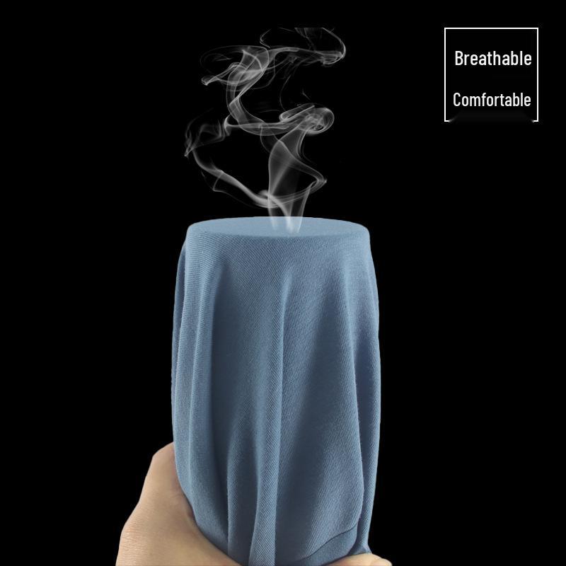 Men's 7A Combed Cotton Boxer Briefs - Antibacterial, Seamless, Breathable, Loose Fit, Plus Size.