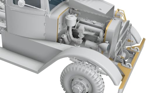 Thunder Models 1/35 Scale American Ward-La France M1000 Series 2 Heavy Tow Truck Plastic Model Kit TB35010 (Military)