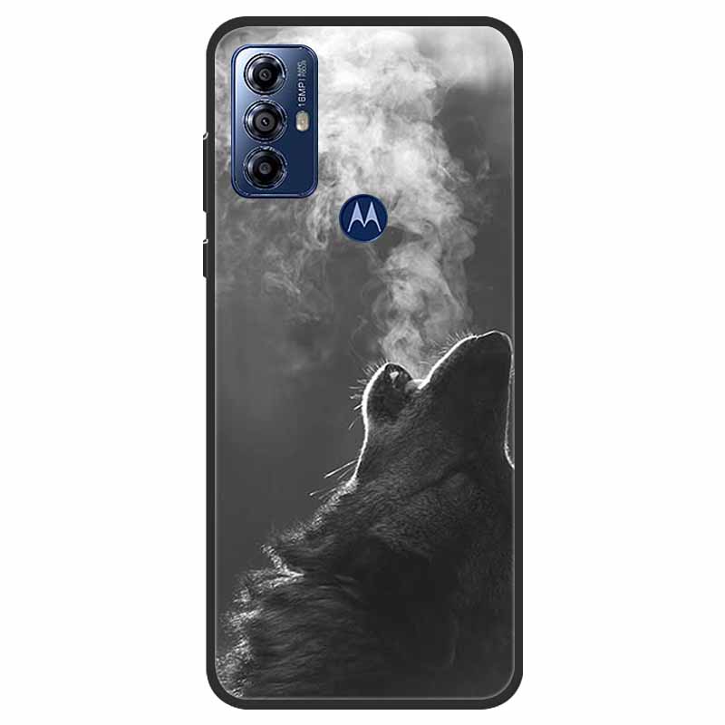 Für Motorola Moto G Play 2023 Hülle Weiche Silikon-Rückseite für Moto G Play 2023 Hülle GPlay 2023 Schwarze Handyhülle