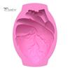 Halloween Silicone Cake Mold Realistic Human Heart Shape Reusable Easy To Clean DIY Baking Tools for Cookies Chocolates