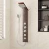 Shower Panel System Brown Glass