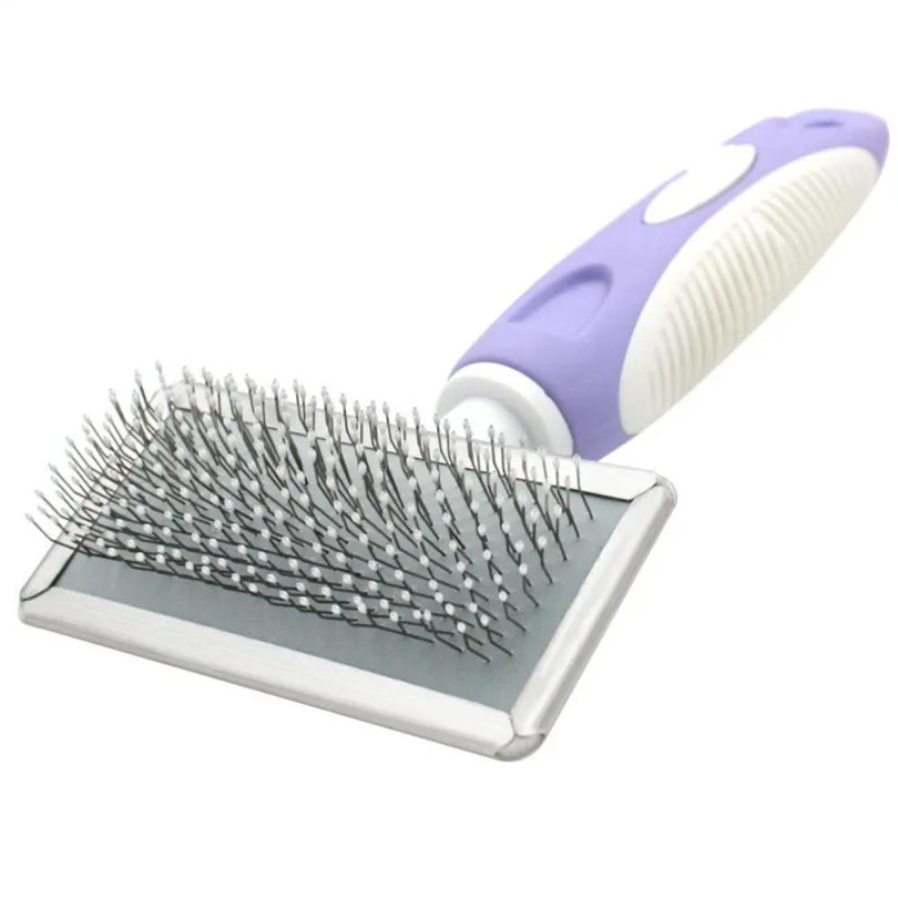 Dog Brush Pet Hair Remover Massage Dog Hair Brush Stainless Steel Combs for Cats Cleaning Tools Pet Grooming Dogs Accessories