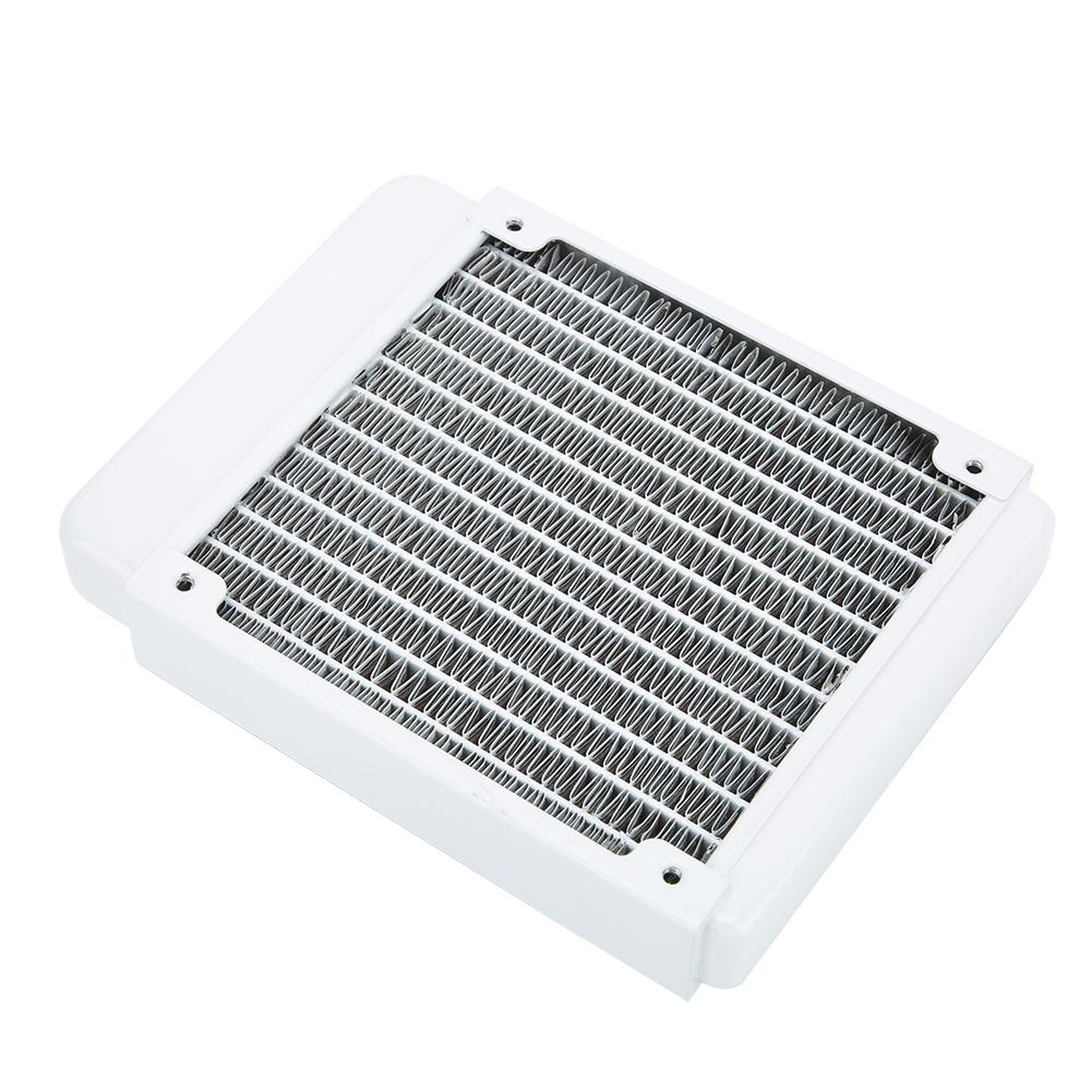 

Белый медный радиатор для водяного охлаждения, комплекты для рассеивания тепла, медный радиатор для красоты