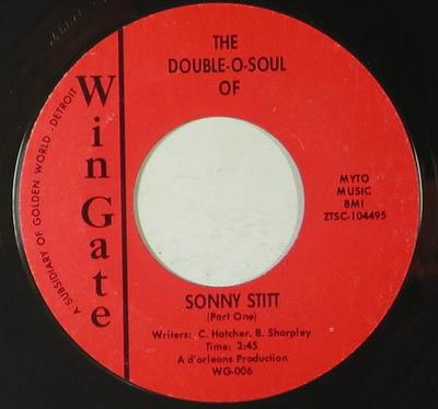 7inch Record SONNY STITT - The Double-o-soul Of / The Double-o WG006 Wingate 1965 US Soul/Funk Used