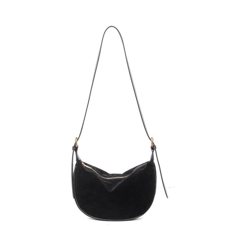 2025 Fashionable Women's Large Capacity Textured Crossbody Dumpling Bag