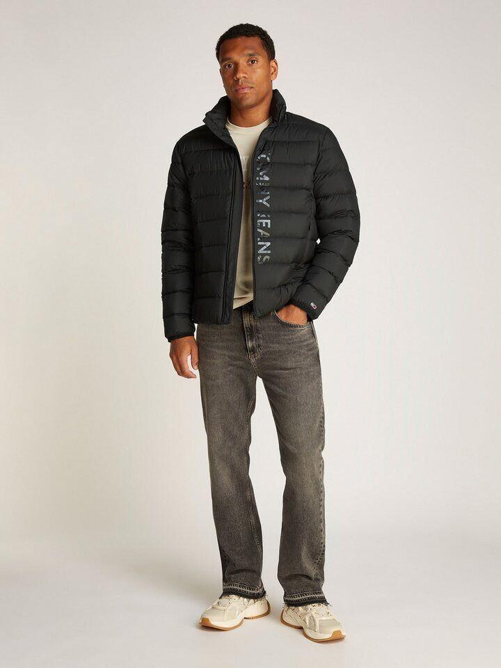 Winter Jacket Tommy Hilfiger TJM LT DOWN PRINTED JACKET with Down Lining Black