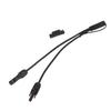 10AWG Solar Panel to SAE Adapter Cable SAE Solar Extension Cable for Automobiles Motorcycles 0.35m