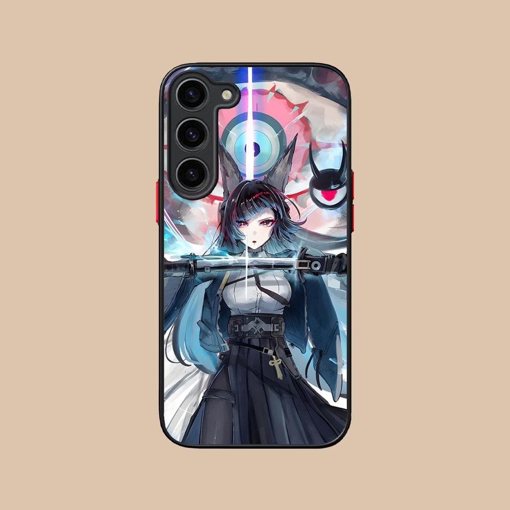 Zenless Zone Zero Hoshimi Miyabi Phone Case for Samsung Galaxy S25 S24 S23 S22 S21 Plus FE Ultra Colorful Silicone Cover Pretty