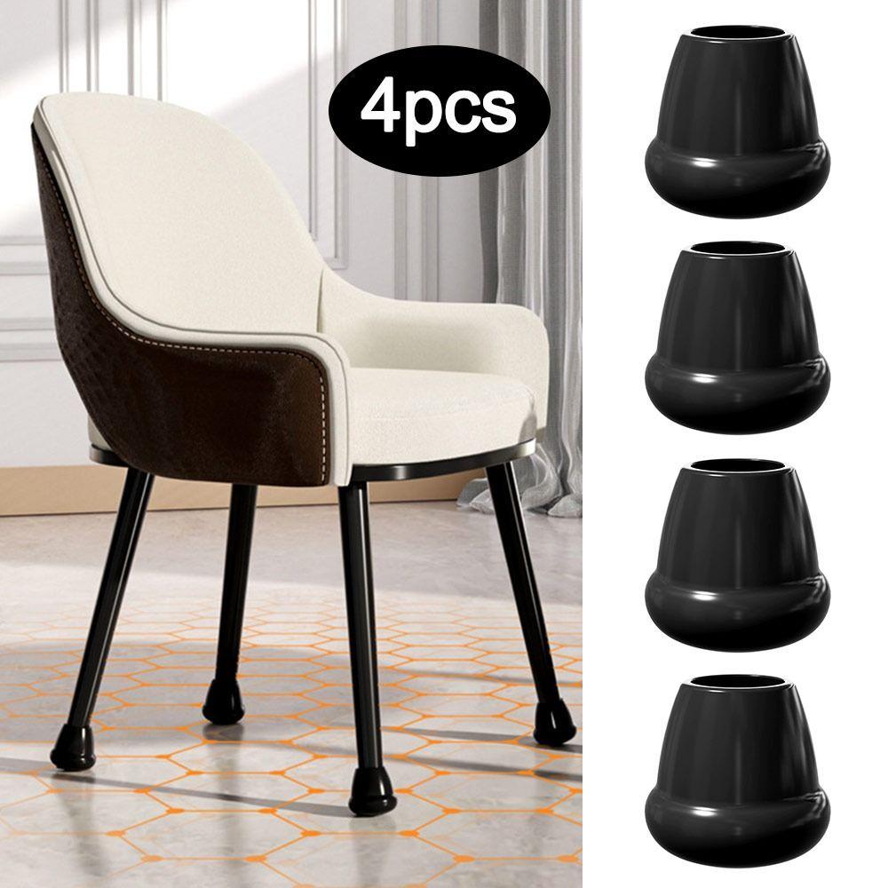 Silicone Chair Leg Protectors Anti Slip Chair Leg Pads Caps Covers  for Hardwood Floors