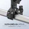 NEEWER Bike Handlebar Clamp Mount Action Camera Mount Compatible Heavy Duty Clip Holder Rotation Tilt Pin Adapter Included Compatible with POV Video