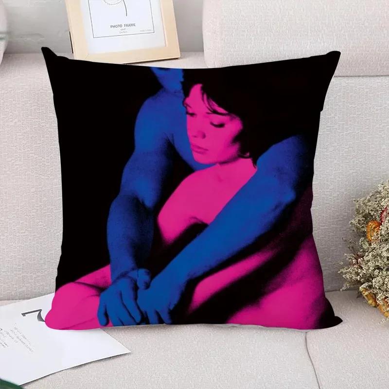 TV Girl Decorative Pillow Covers for Sofa Pillowcase Decor  Car Decoration Cushion Cover X Pilow Cases Pillows