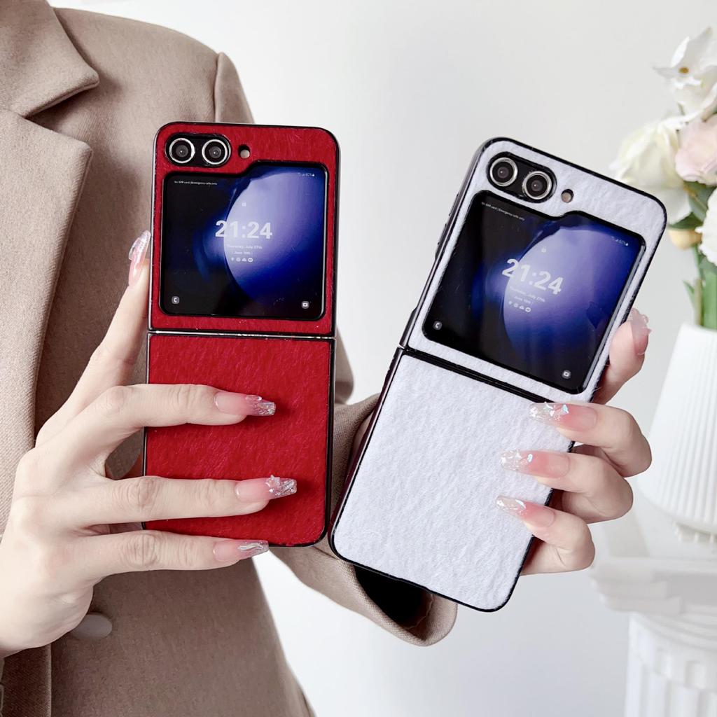 Samsung Z Flip 3-7 Mink Plush Case
