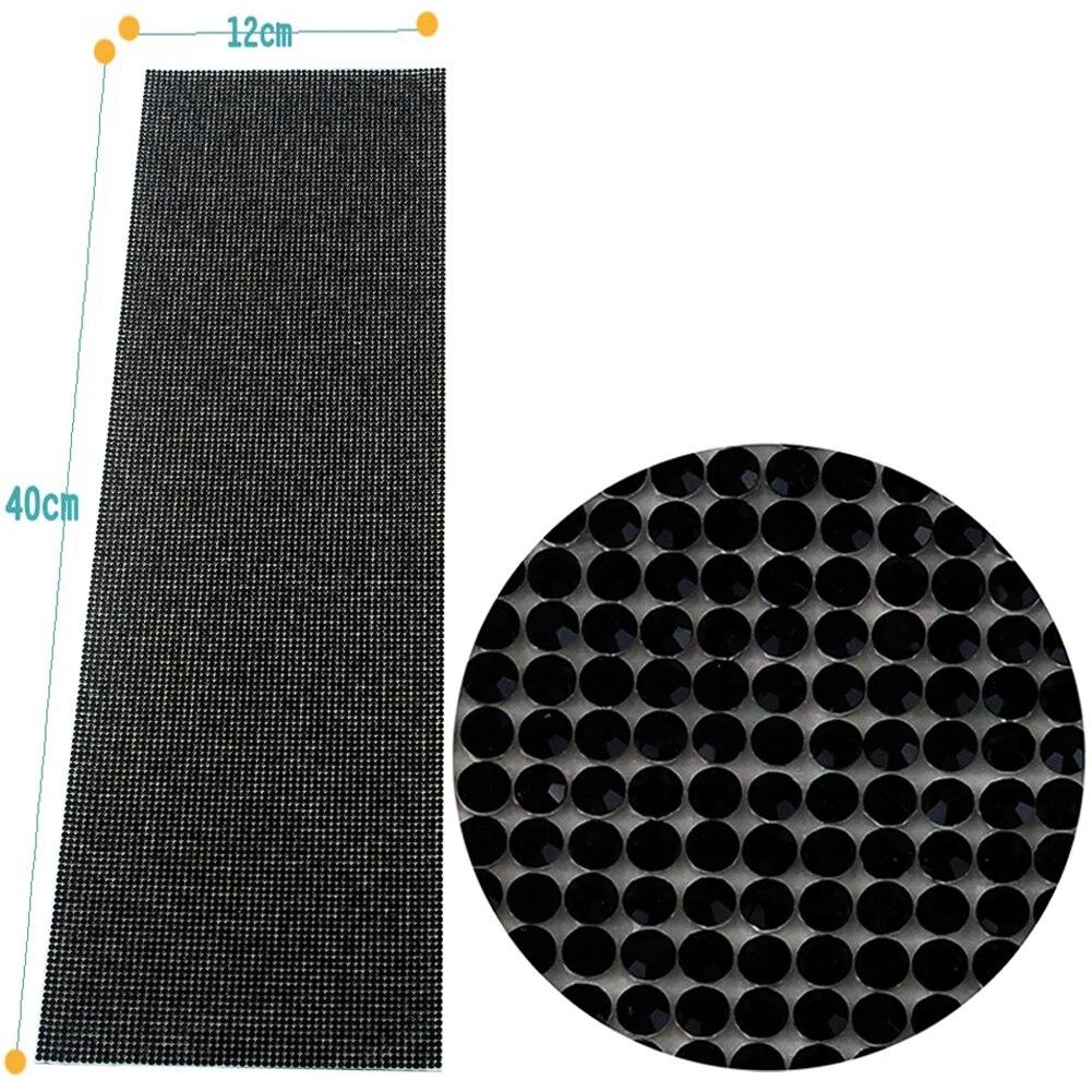 Bling Bling Automotive Interior Stickers Glass Crystals DIY Decoration Sticker for Car Mobile Phone Laptop Buttons Home Styling