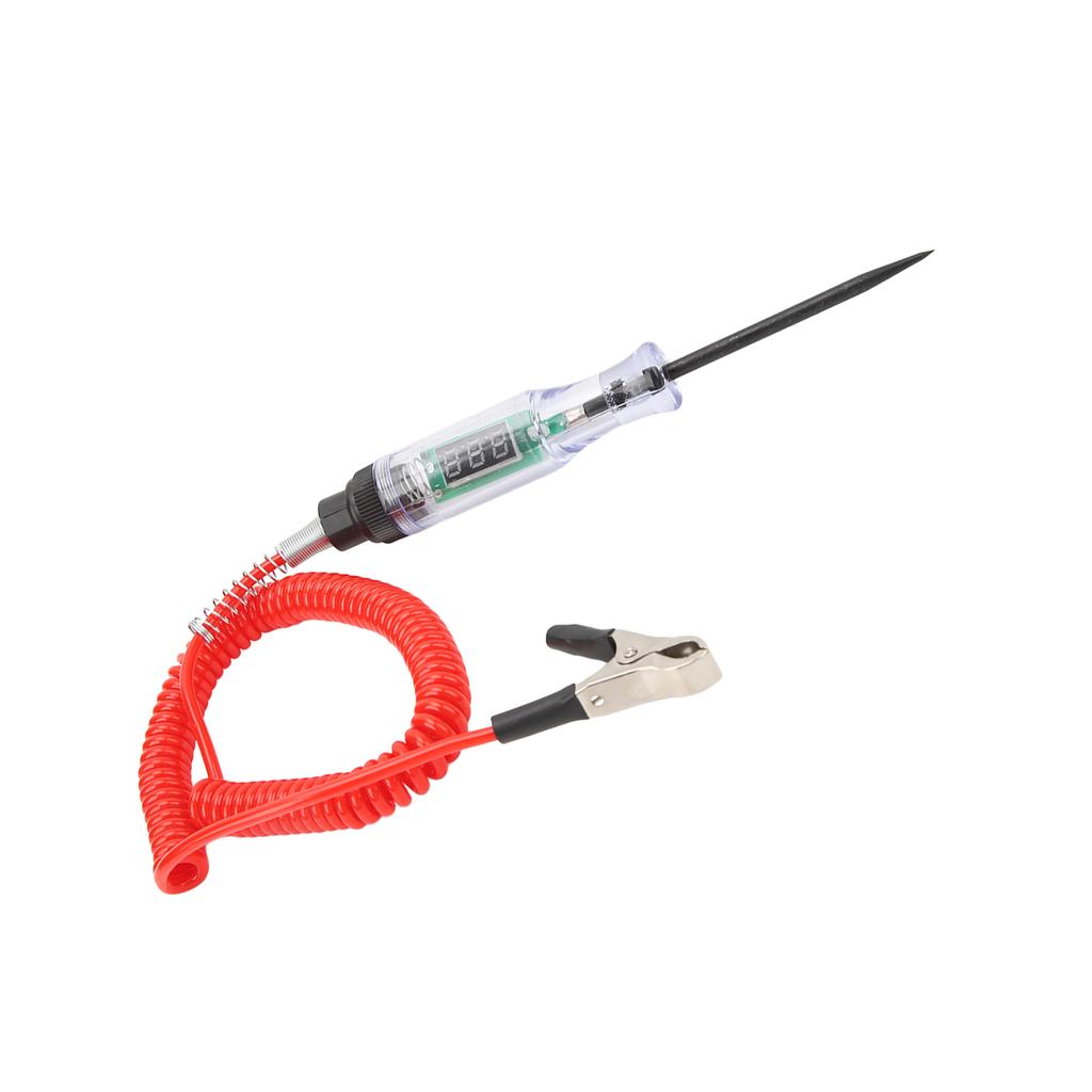 Car Electric Circuit Tester DC3‑36V Range Insulation Protection Flexible Cable Durable for Automotive