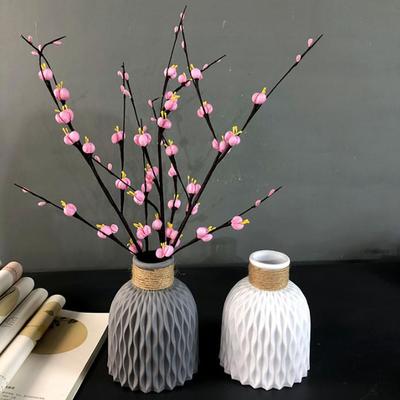 Plastikinė gėlių vaza Origami imitacija keramikos krepšelis Home Nordic For Decor Vaza