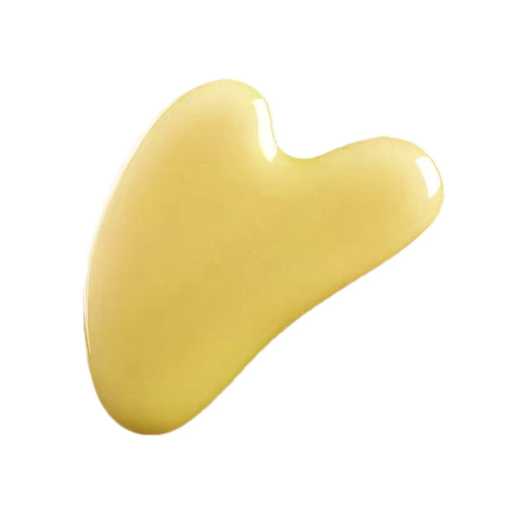Natural Jade Scraping Board Face & Body Gua Sha Massage Brush Heart Shaped Massager Scrapers Tools For Face Neck Back Body