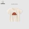 Baby Unisex Pure Cotton Cartoon Short Sleeve T-Shirt