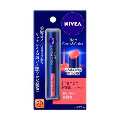 Nivea Rich Care & Color Lip French Pink 2.0g