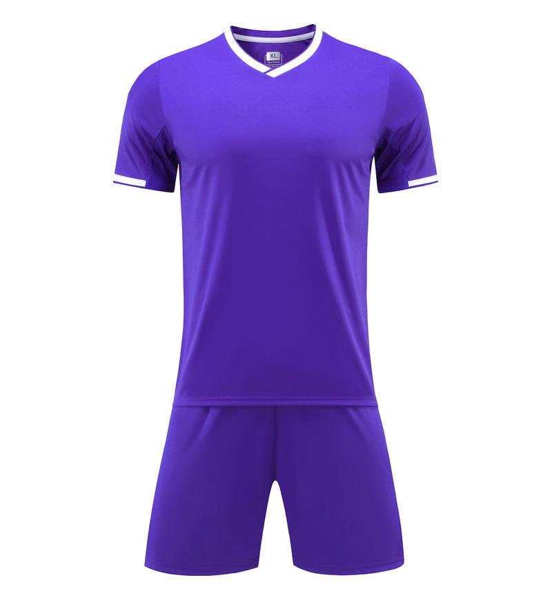 Drop-shipping Customized Football Uniform Set for Adults & Children - Printed Jerseys with Competition Numbers
