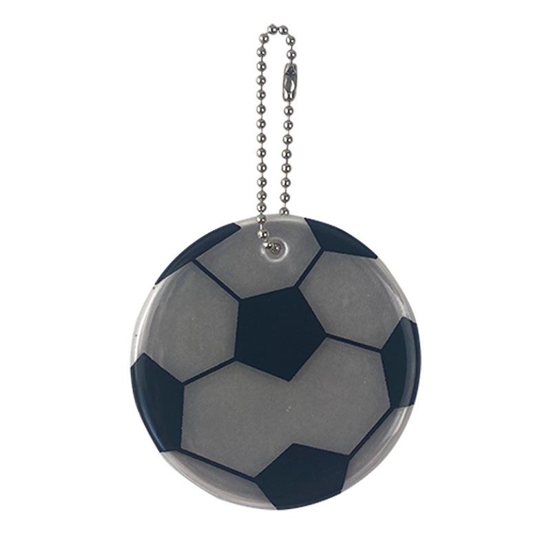 

Ruifei 6.5CM Reflective Football Pendant for Schoolbags and Night Riding