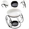 Ceramic Essential Oil Burner Furnace Desk Melt Warmer Tealight Holder for Indoor Room Wedding Gift
