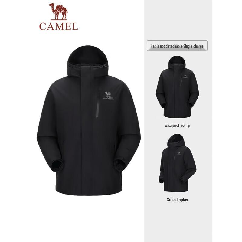 Camel Men s Single-Layer Outdoor Windbreaker Jacket L