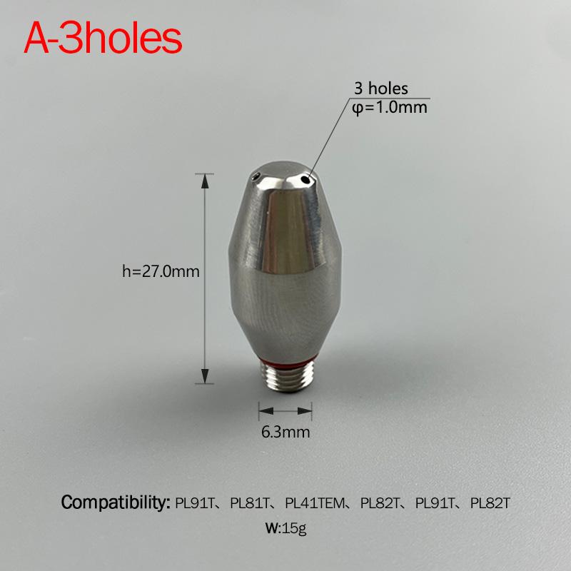 LELIT Coffee Machine Steam Milk Nozzle 1.0mm Aperture 3/4 Hole Compatible with PL91T/PL81T/PL41T/PL82T/PL162T/S/Mara x/V3 Models 3