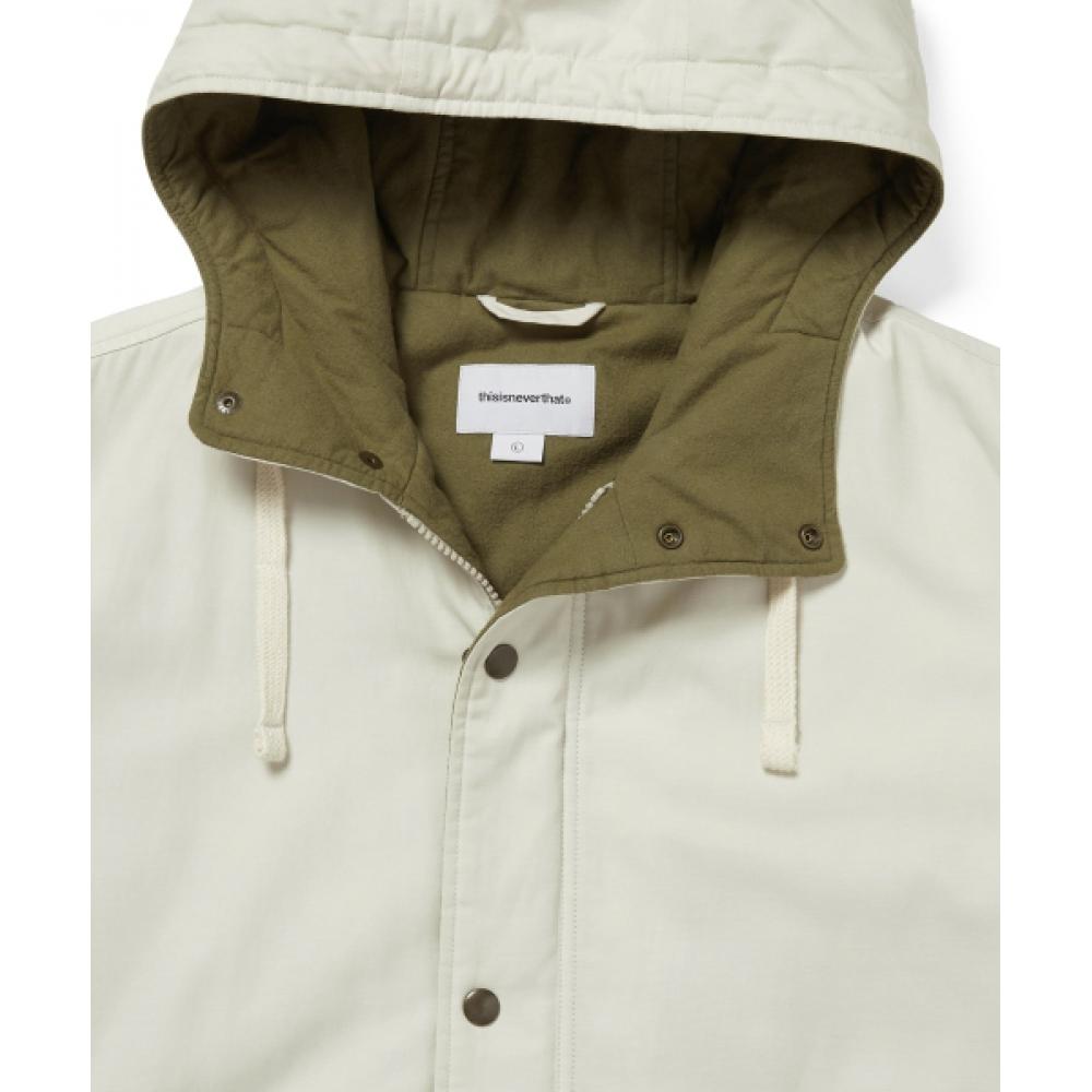 Thisisneverthat Hooded Puff Parka Stone